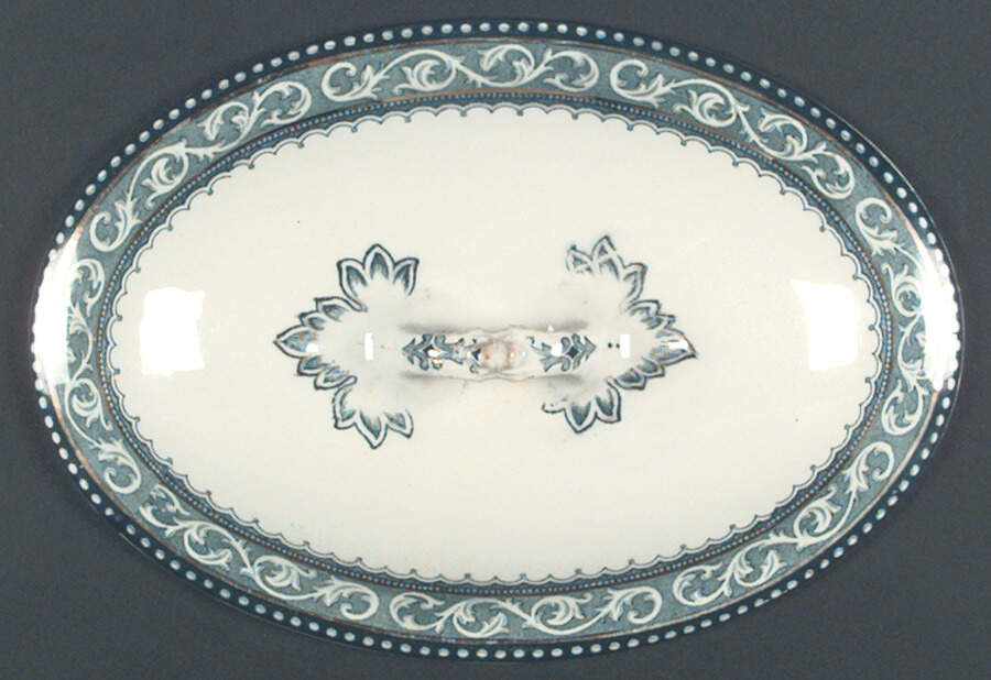 Corinth Lid for Oval Vegetable by Myott Staffordshire-1