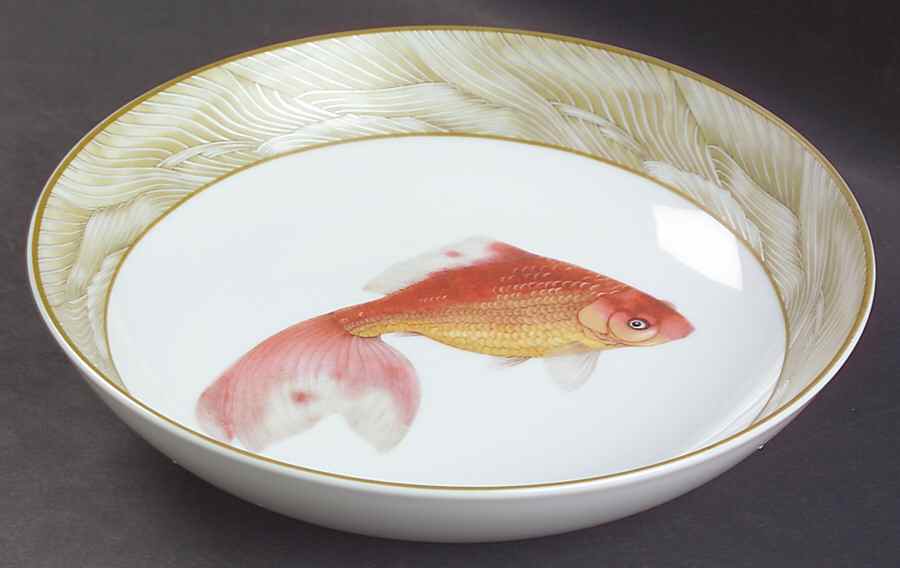 Waterdance Coupe Soup Bowl by Mottahedeh-1