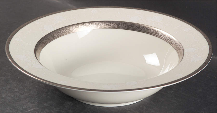 Platinum Lace 10" Round Vegetable Bowl by Mikasa-1