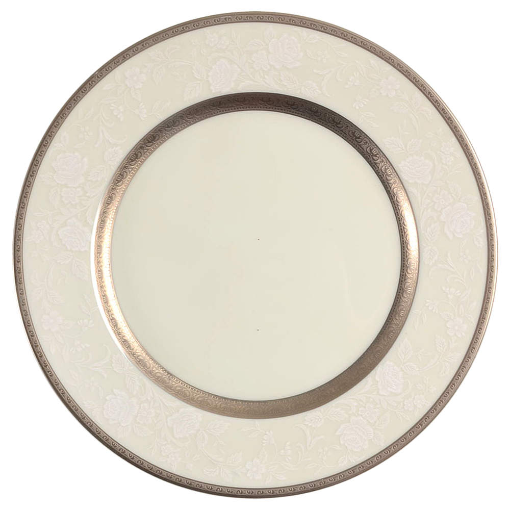 Platinum Lace Salad Plate by Mikasa-1
