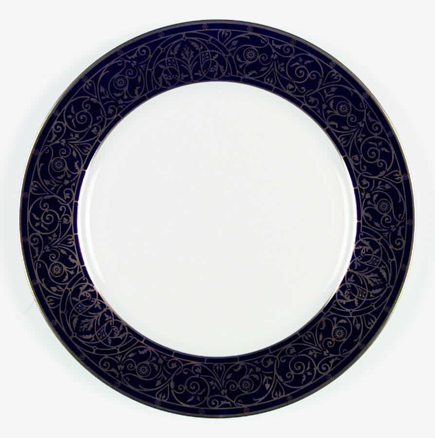 Victorian Ebony Dinner Plate by Mikasa-1
