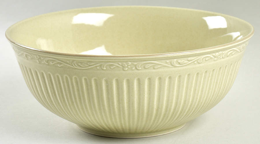 Mystic Green 8" Round Vegetable Bowl by Mikasa-1