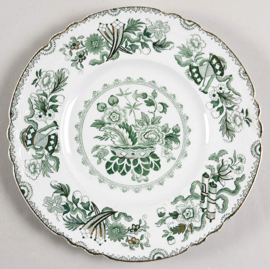 Japan Green Salad Plate by J & G Meakin-1