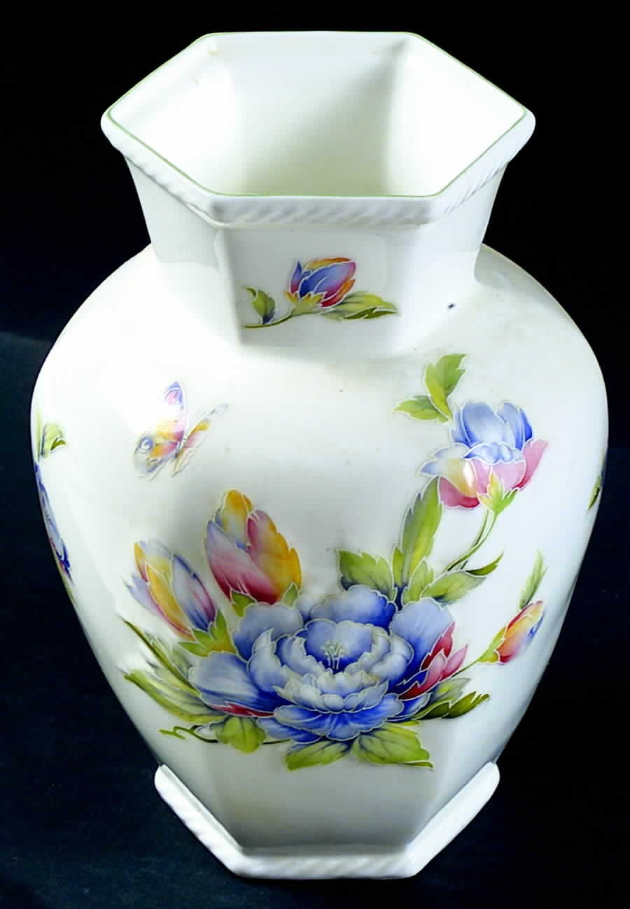 Celeste Large Chelford Vase by John  Aynsley & Sons-1
