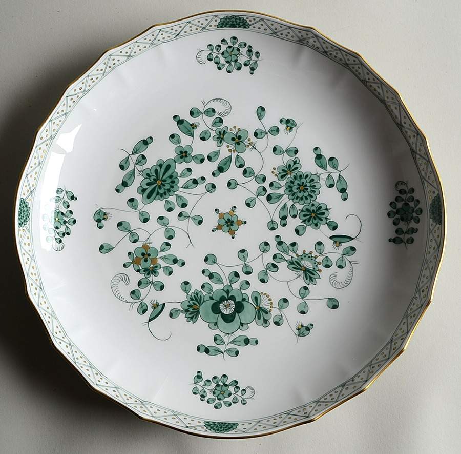 343310 11" Deep Round Platter by Meissen (Germany)-1