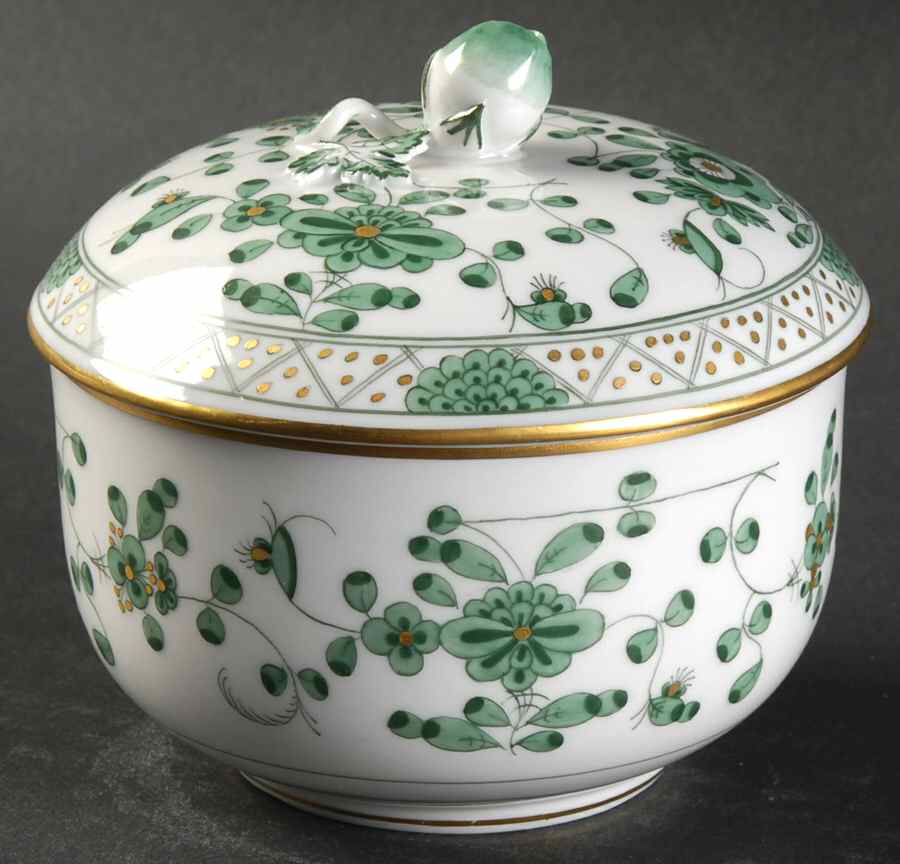 343310 Sugar Bowl & Lid by Meissen (Germany)-1