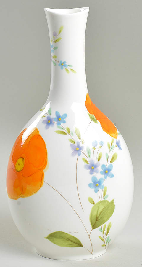 Dancing Flowers 9" Vase by Mikasa-1