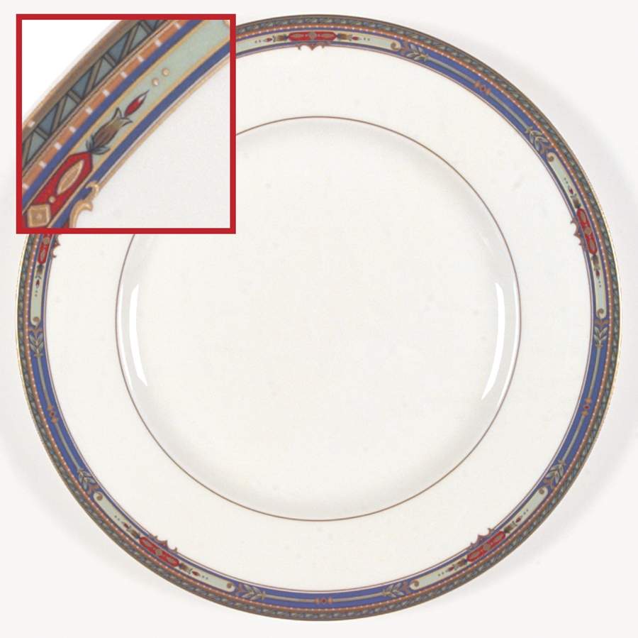 Plaza Court Blue Dinner Plate by Mikasa-1