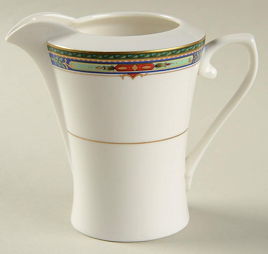 Plaza Court Blue Creamer by Mikasa-1