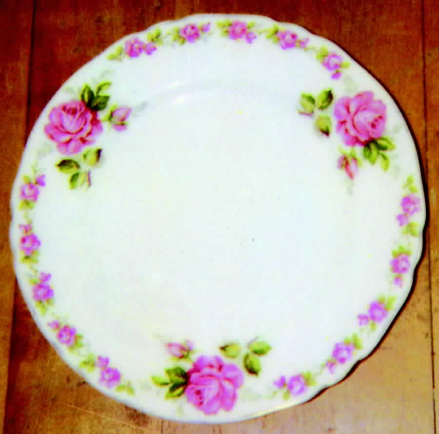 La Belle Rose Salad Plate by Alfred Meakin-1