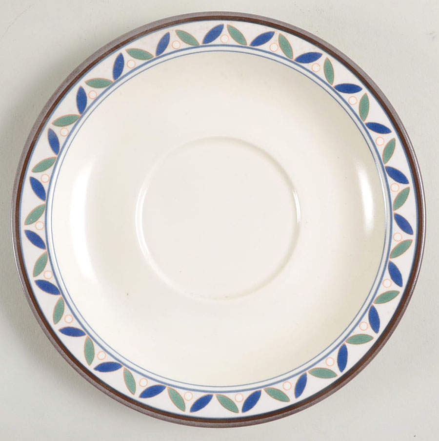Rosette Saucer by Mikasa-1