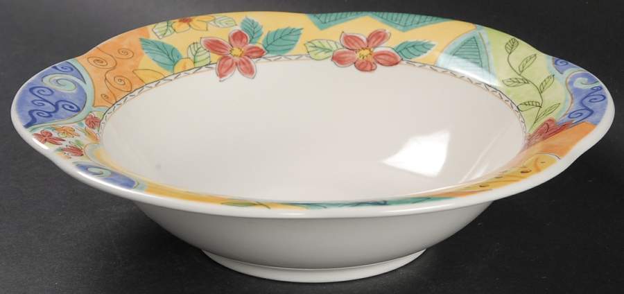 Summer Isle Rim Soup Bowl by Mikasa-1