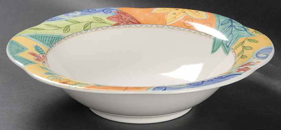 Summer Isle Large Rim Soup Bowl by Mikasa-1