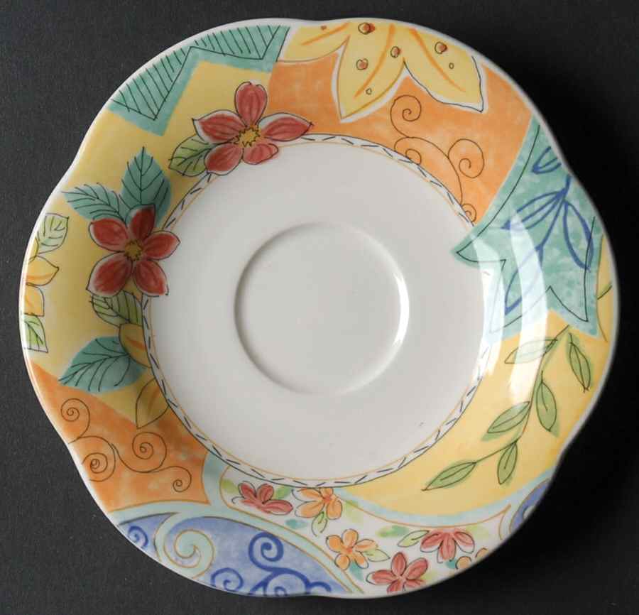 Summer Isle Saucer by Mikasa-1