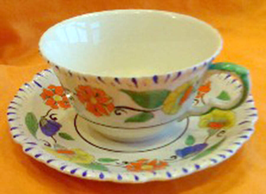 C2412 Footed Cup & Saucer Set by Mason's-1