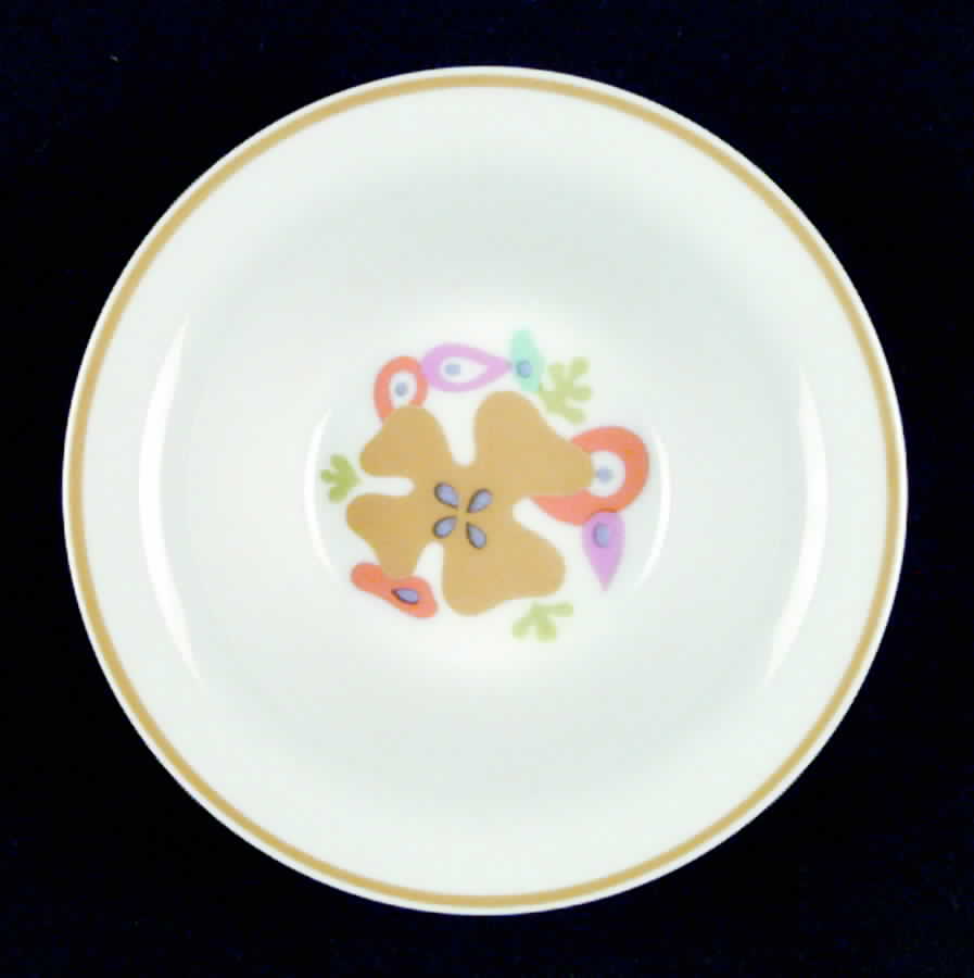 Sunglow Rim Fruit/Dessert (Sauce) Bowl by Mikasa-1