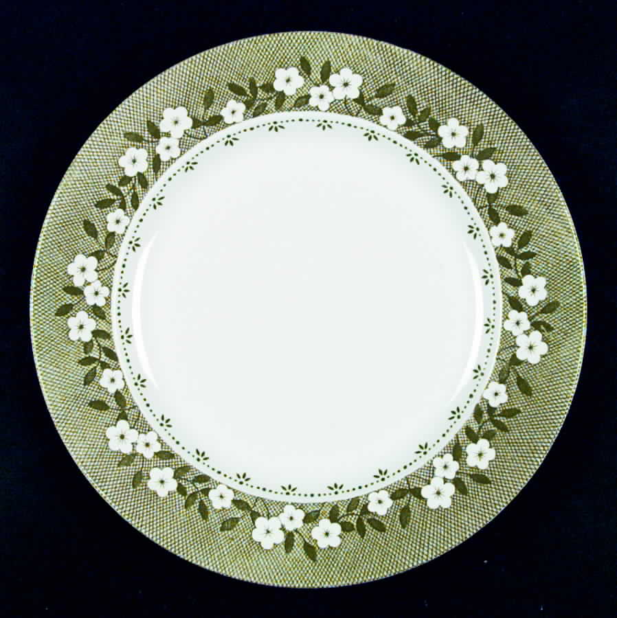Mayflower Dinner Plate by J & G Meakin-1