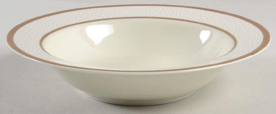 Imperial Flair Gold Rim Fruit/Dessert (Sauce) Bowl by Mikasa-1