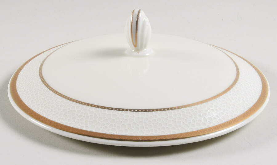 Imperial Flair Gold Lid for 1.5 Qt Round Casserole by Mikasa-1