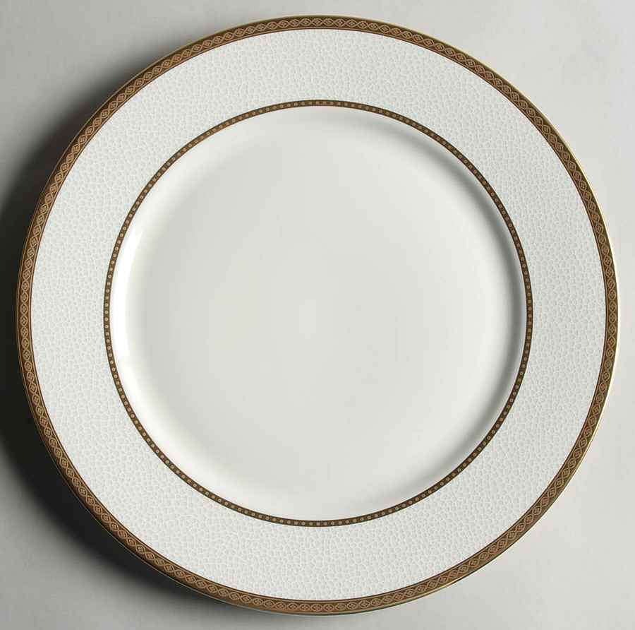 Imperial Flair Gold 12" Chop Plate (Round Platter) by Mikasa-1
