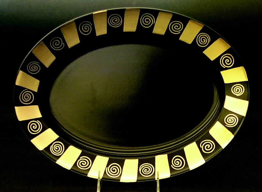 Dakota 15" Oval Serving Platter by Mikasa-1