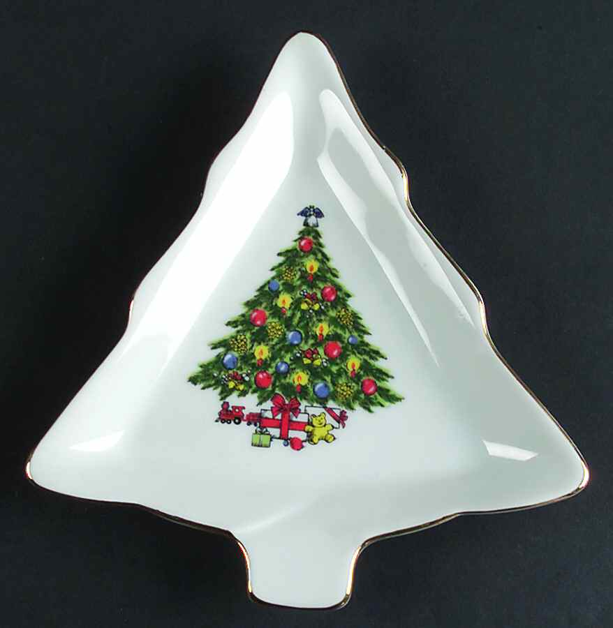MTC42 1 Part Small Tree Shaped Dish by Mount Clemens-1