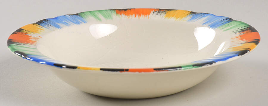 Rainbow Fruit/Dessert (Sauce) Bowl by Myott Staffordshire-1