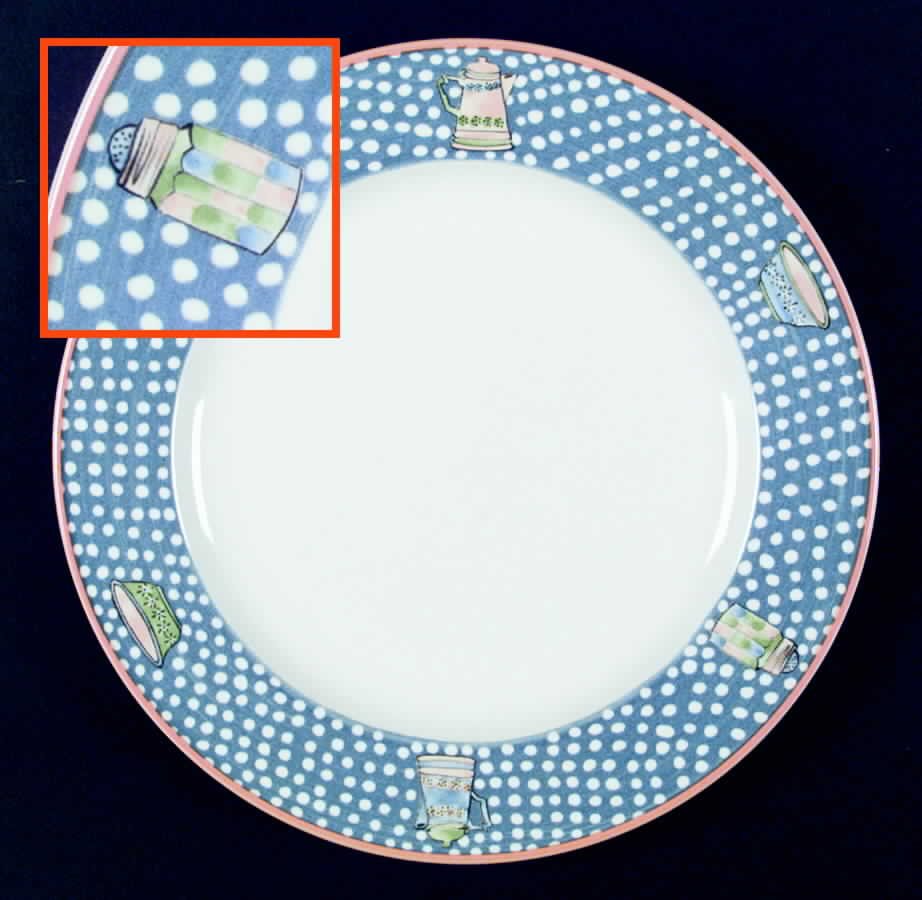 Daisy Chintz Dinner Plate by Mikasa-1