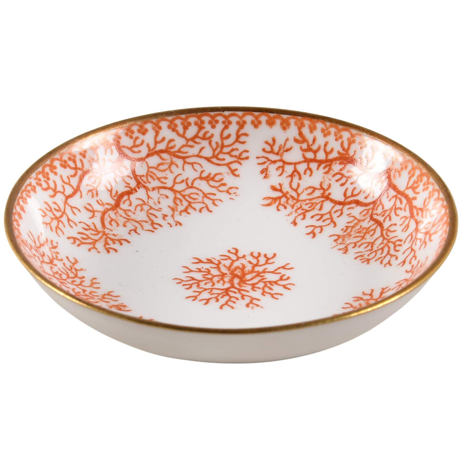 Fibre Red Butter Pat by Minton-1