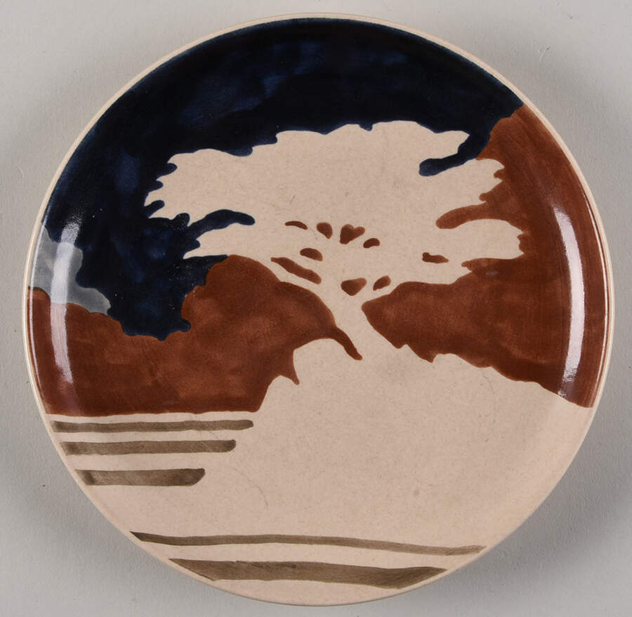 Monterey Salad Plate by Metlox - Poppytrail - Vernon-1