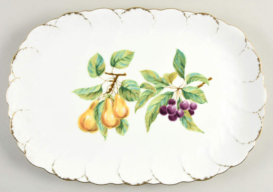 Ambrosia 14" Oval Serving Platter by Mikasa-1