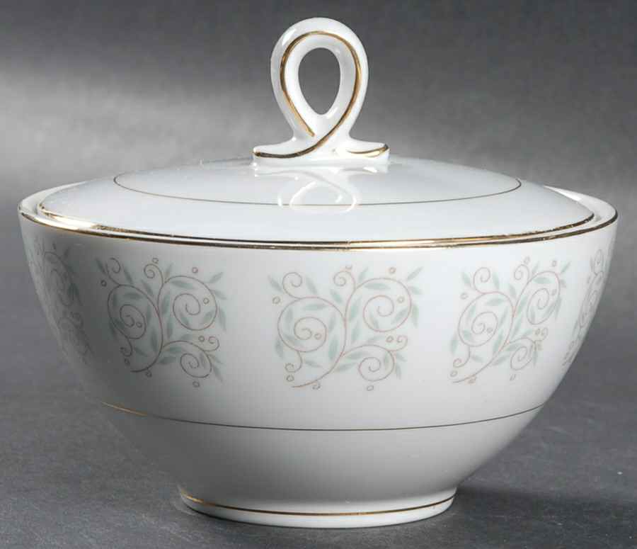 Stratford Sugar Bowl & Lid by Mikasa-1