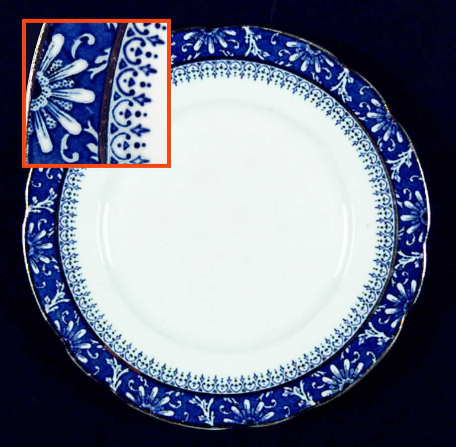 Ardmore Blue Salad Plate by Mercer-1