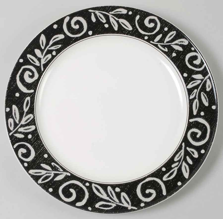 Ebony Trail 12" Chop Plate (Round Platter) by Mikasa-1