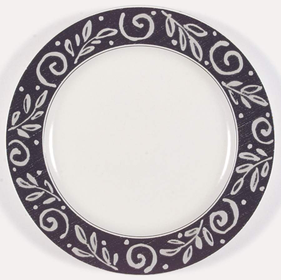 Ebony Trail Dinner Plate by Mikasa-1