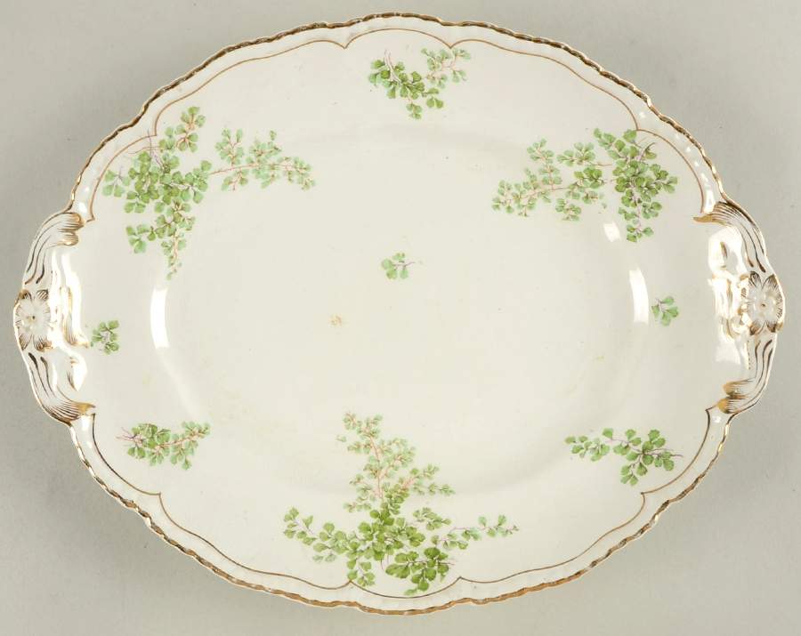 MAD57 12" Oval Serving Platter by John Maddock & Sons-1