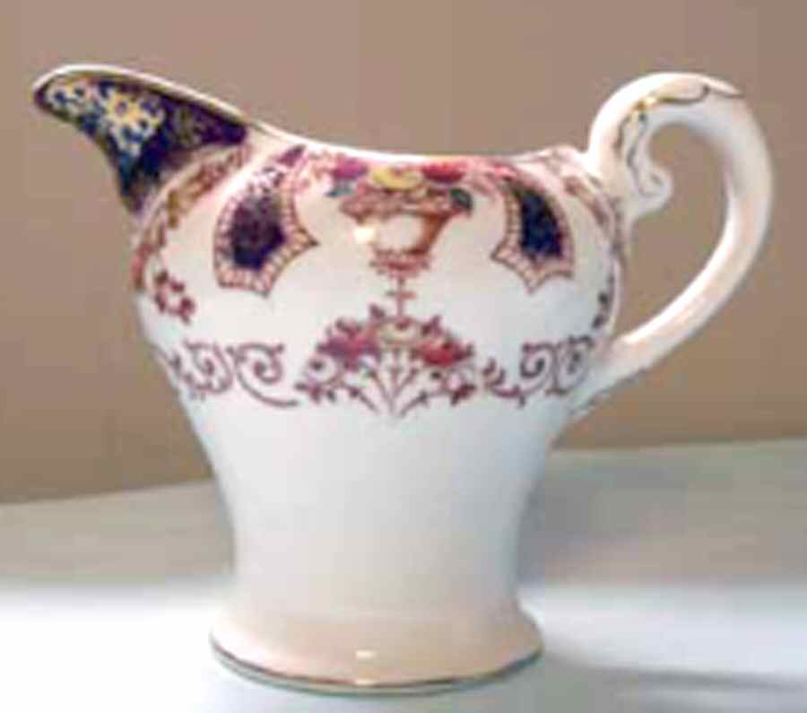 The Regal Red Creamer by Myott Staffordshire-1