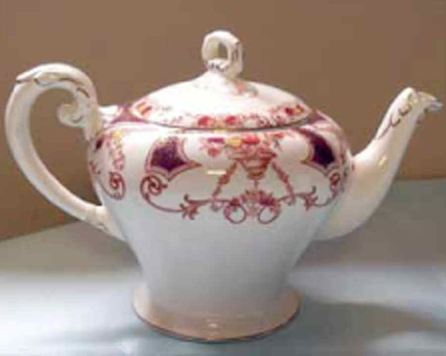 The Regal Red Teapot & Lid by Myott Staffordshire-1