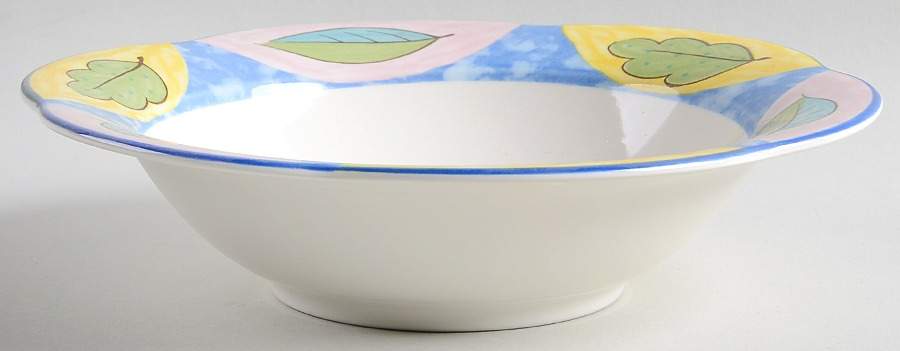 Natures Medley Rim Soup Bowl by Mikasa-1