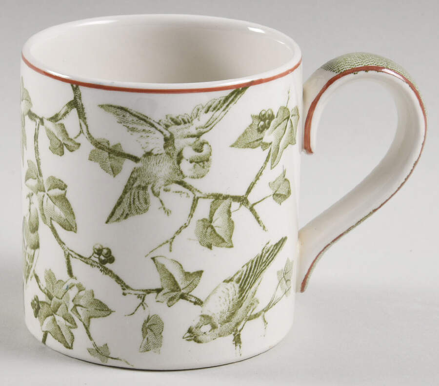 Bird and Fruit Mug by Mottahedeh-1