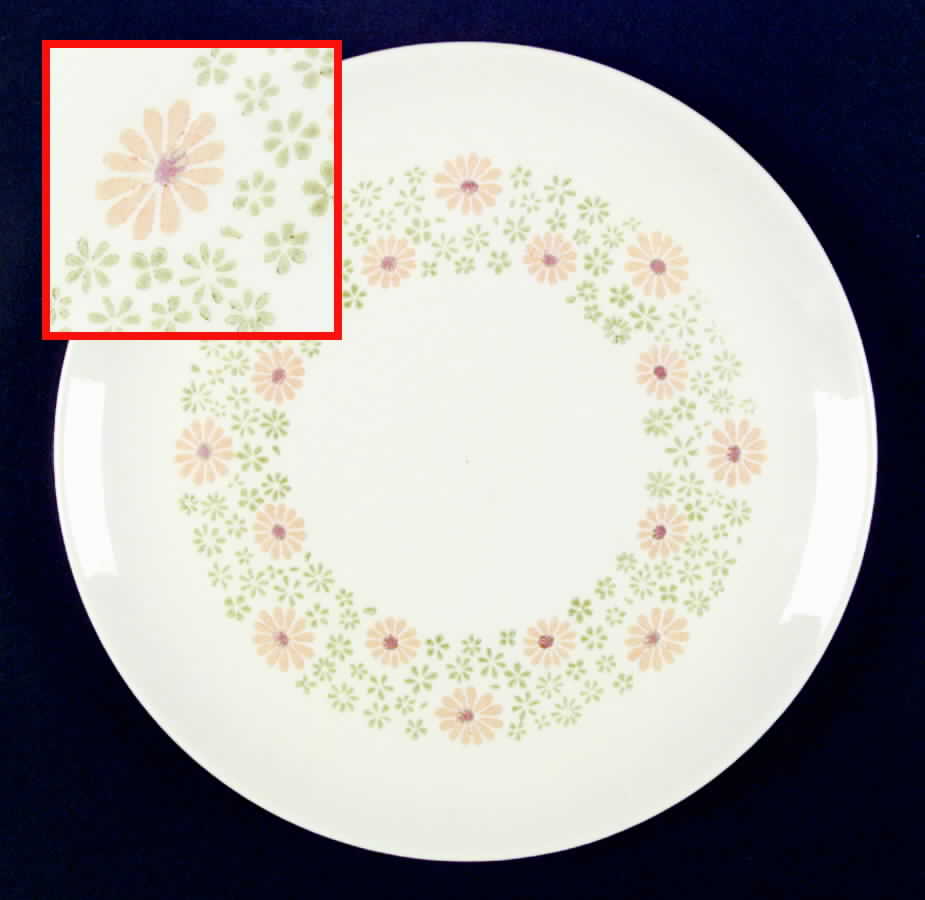 Tisket A Tasket Dinner Plate by Metlox - Poppytrail - Vernon-1