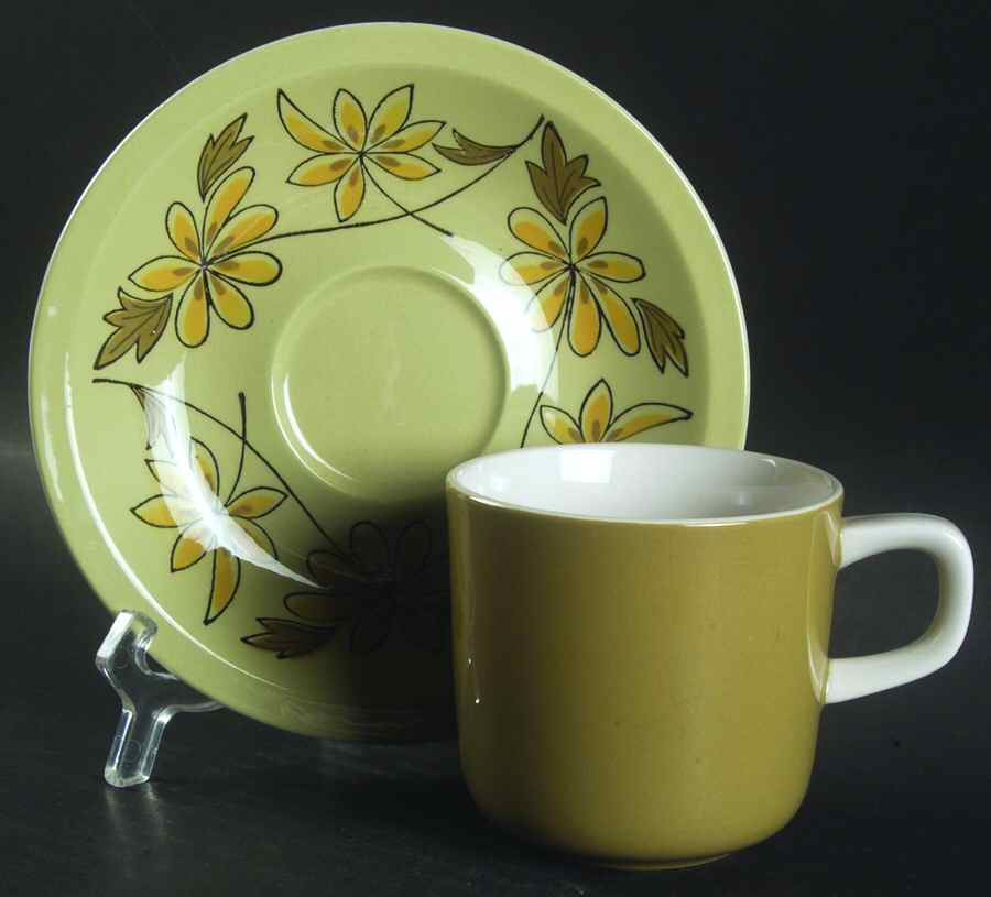 Joy Flat Cup & Saucer Set by Mikasa-1