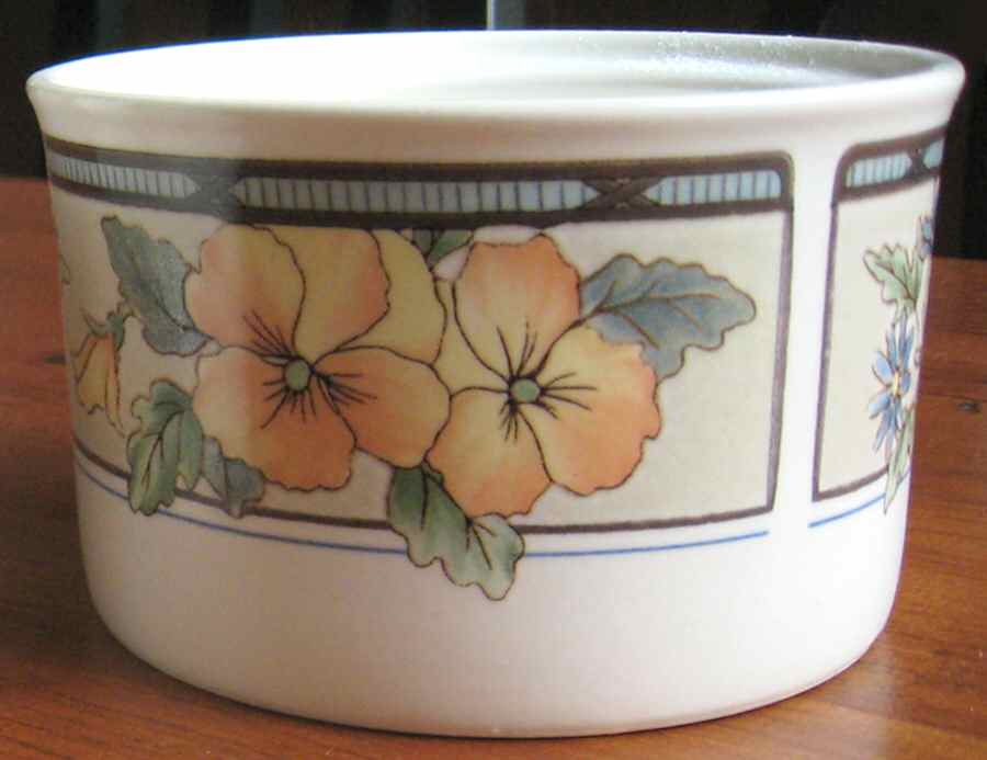 Garden Blossom Sugar Bowl No Lid by Mikasa-1