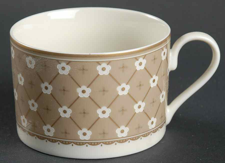 Dubonnet Beige Flat Cup by Mikasa-1