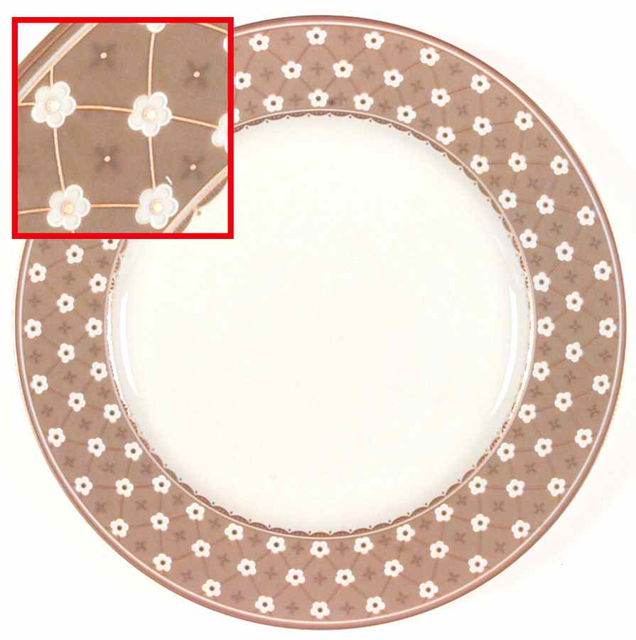 Dubonnet Beige Dinner Plate by Mikasa-1