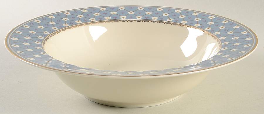 Dubonnet Blue 10" Round Vegetable Bowl by Mikasa-1
