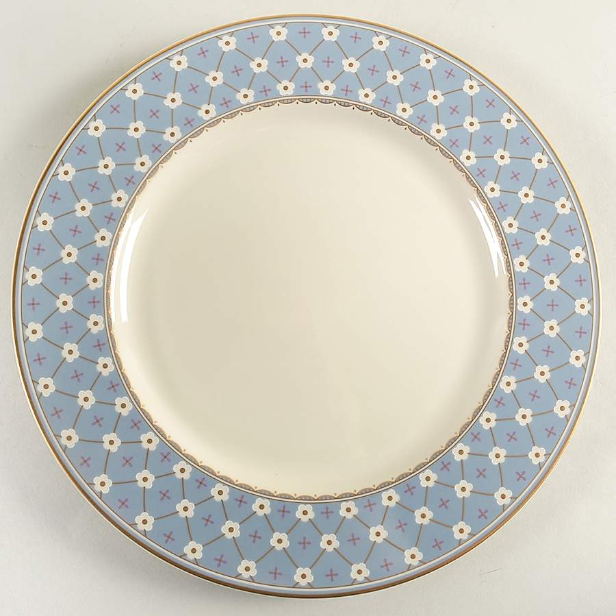 Dubonnet Blue 12" Chop Plate (Round Platter) by Mikasa-1