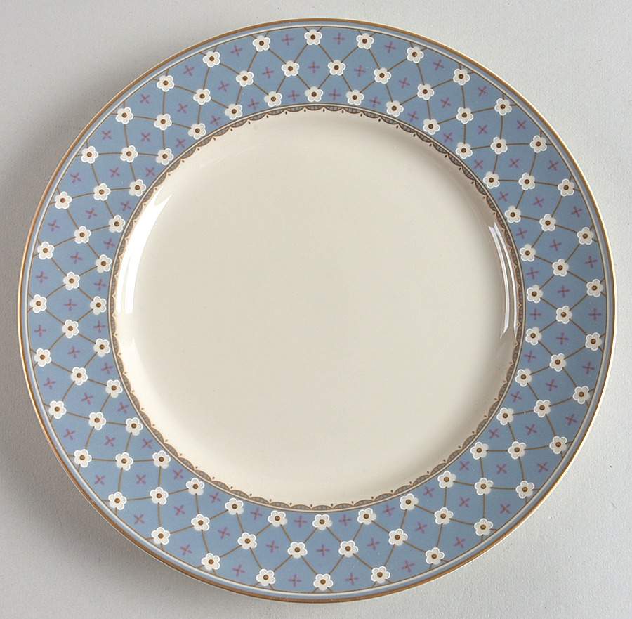 Dubonnet Blue Salad Plate by Mikasa-1