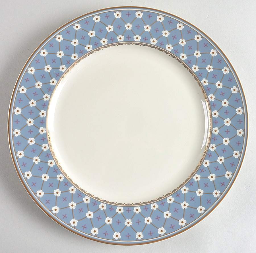 Dubonnet Blue Dinner Plate by Mikasa-1