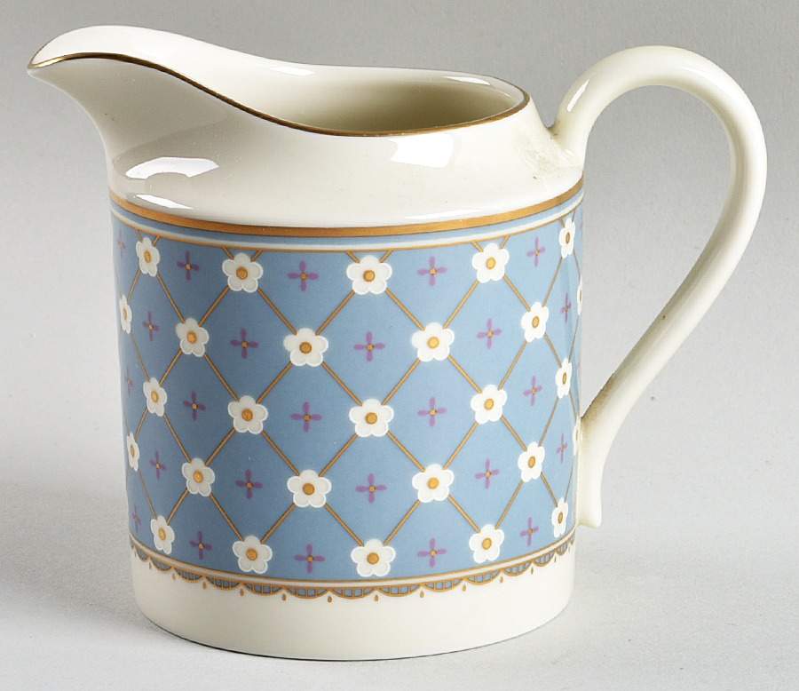 Dubonnet Blue Creamer by Mikasa-1